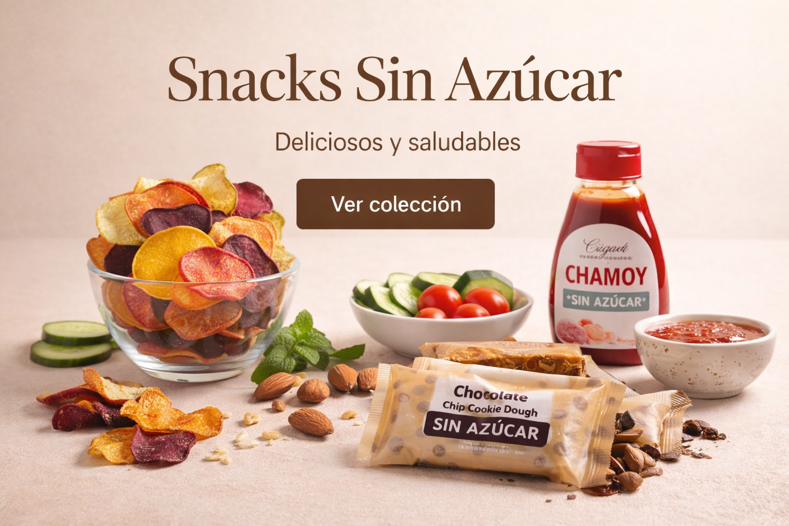 Snacks en abundancia