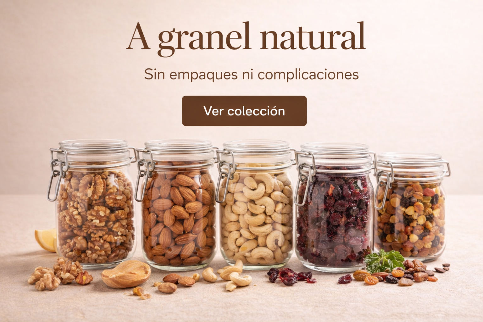 Productos en abundancia a granel