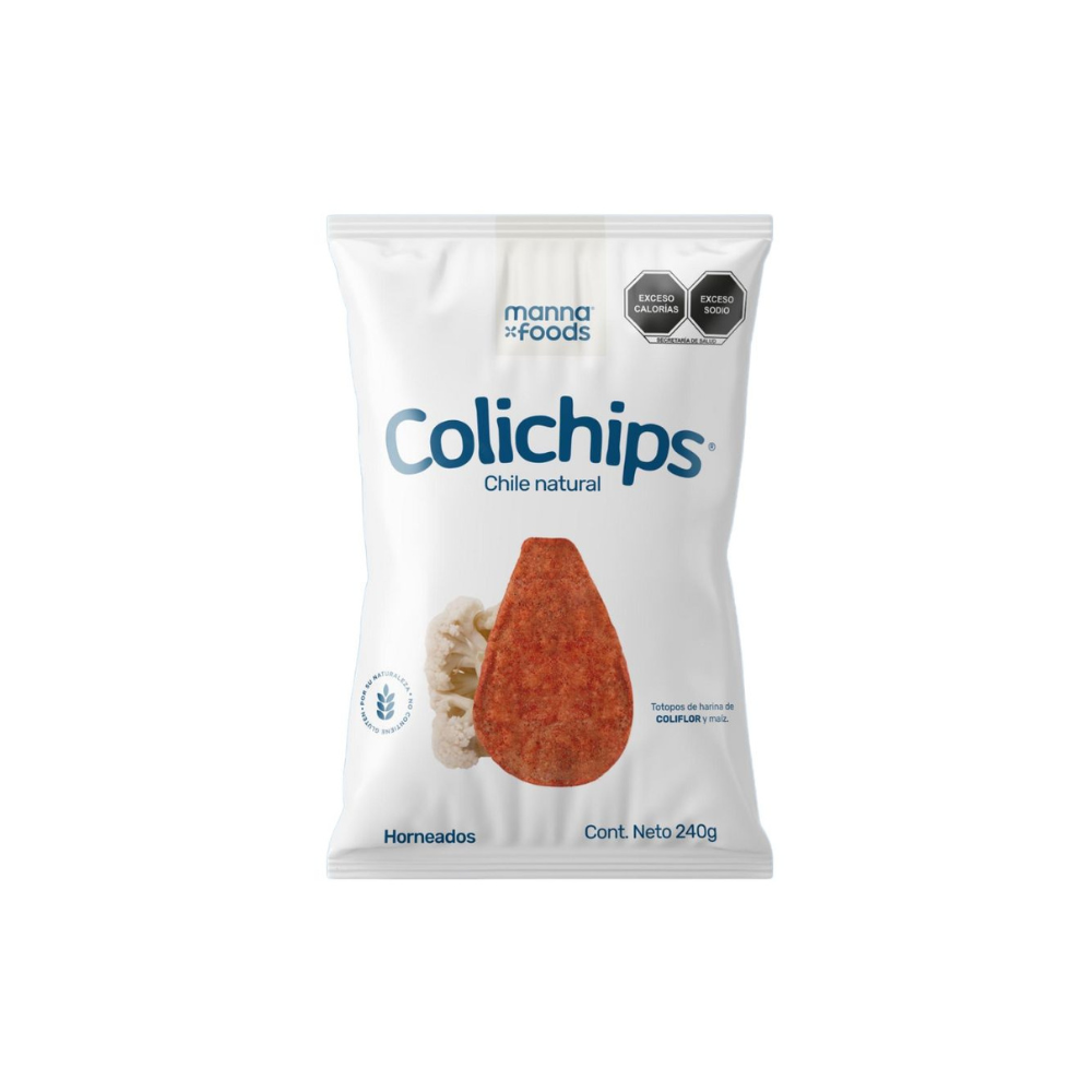 Colichips chile natural 240 gr.