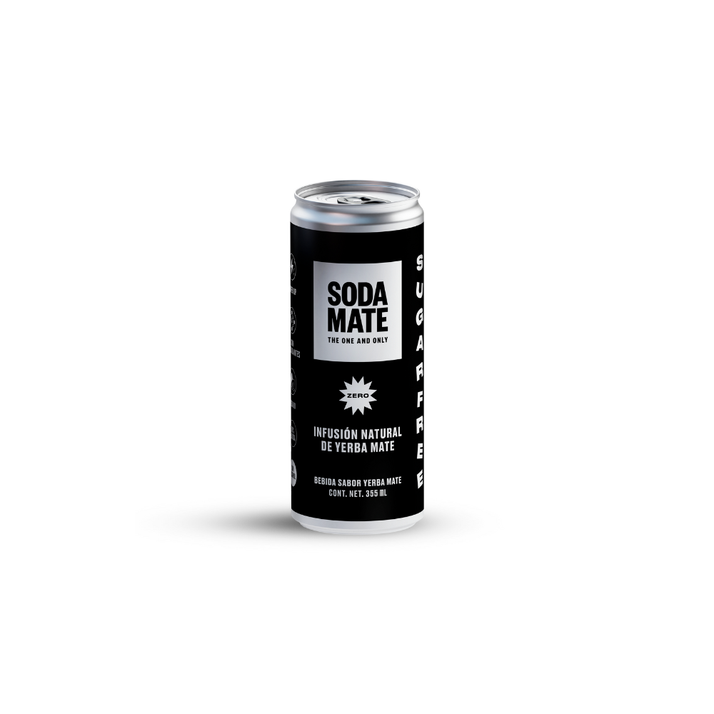 Soda mate sin azúcar 355 ml
