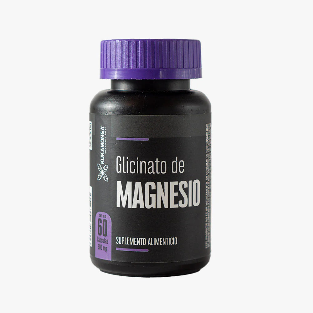 Glicinato de magnesio 60 CAP Kukamonga