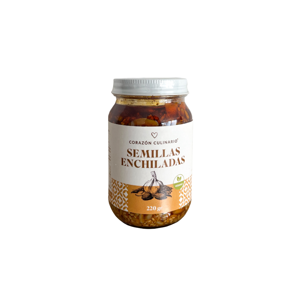 Salsa macha corazón culinario