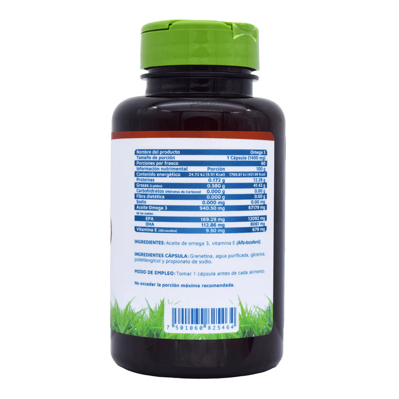 Omega 3 60 capsulas Vidant