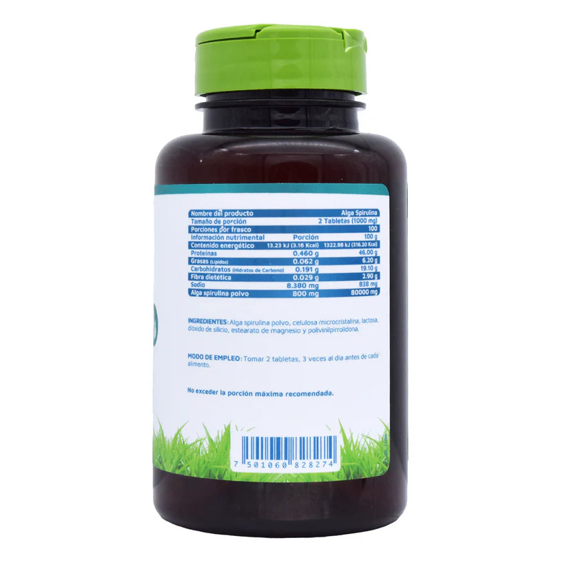 Spirulina 200 tabs. Vidant