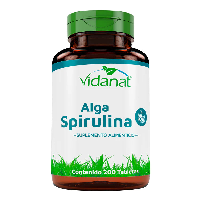 Spirulina 200 tabs. Vidant