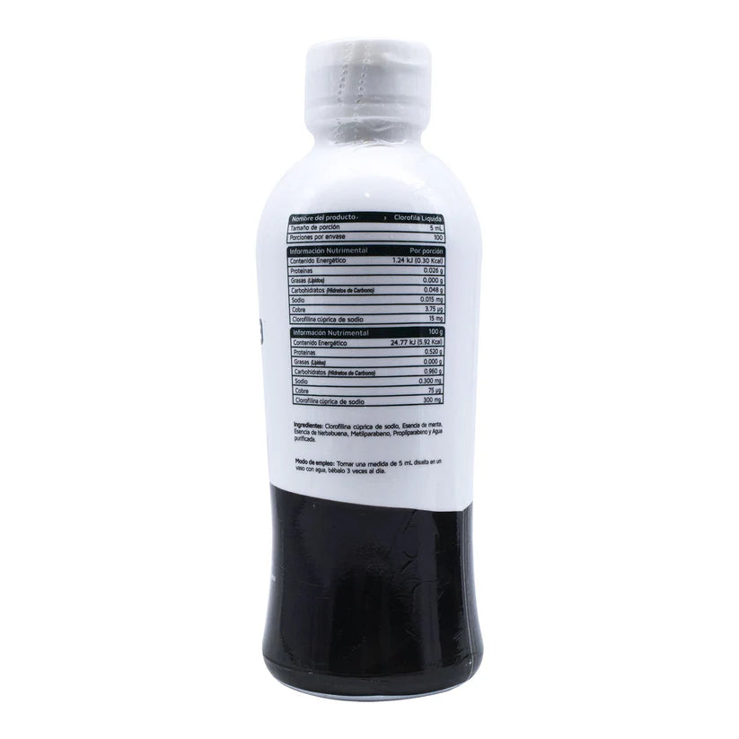 Clorofila liquida con hierbabuena 500 ml Vidanat