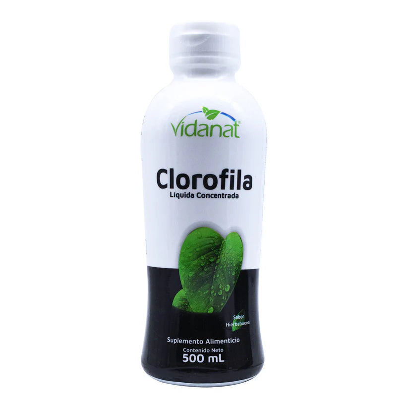 Clorofila liquida con hierbabuena 500 ml Vidanat