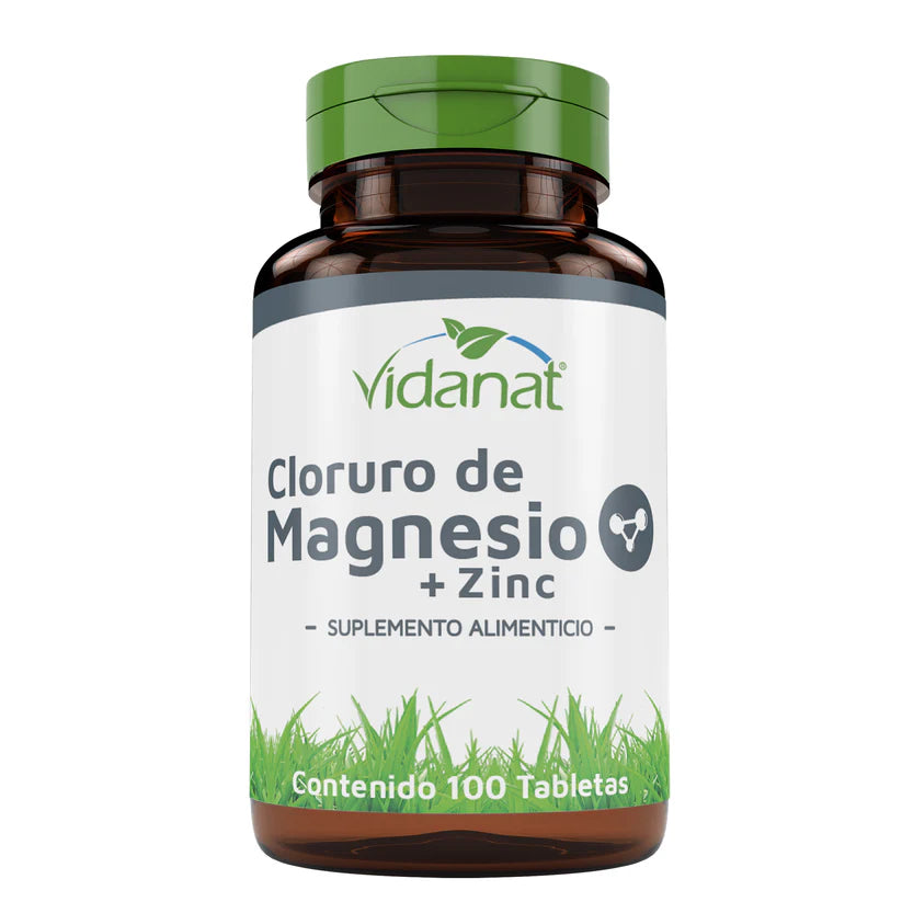 Clorulo Magnesio y Zinc 100 caps Vidanat