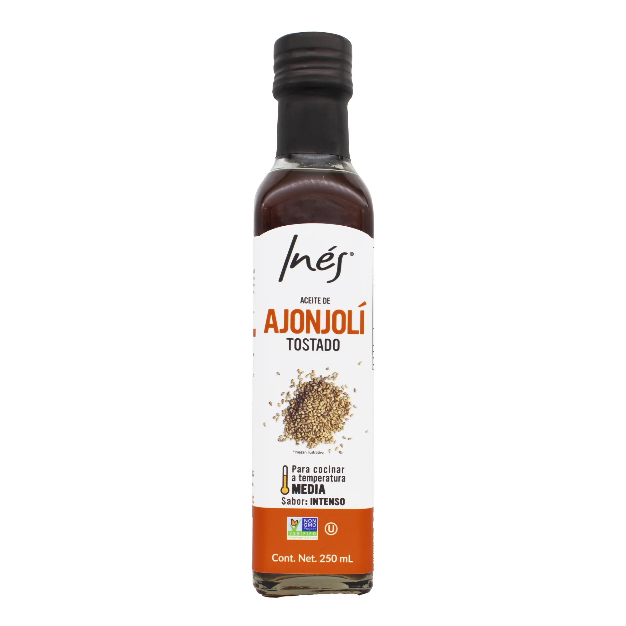 Aceite de ajonjoli tostado Inés