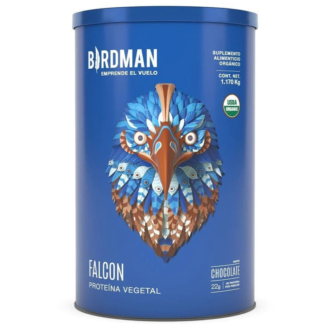 Proteina vegetal Birdman 1.170 kg chocolate
