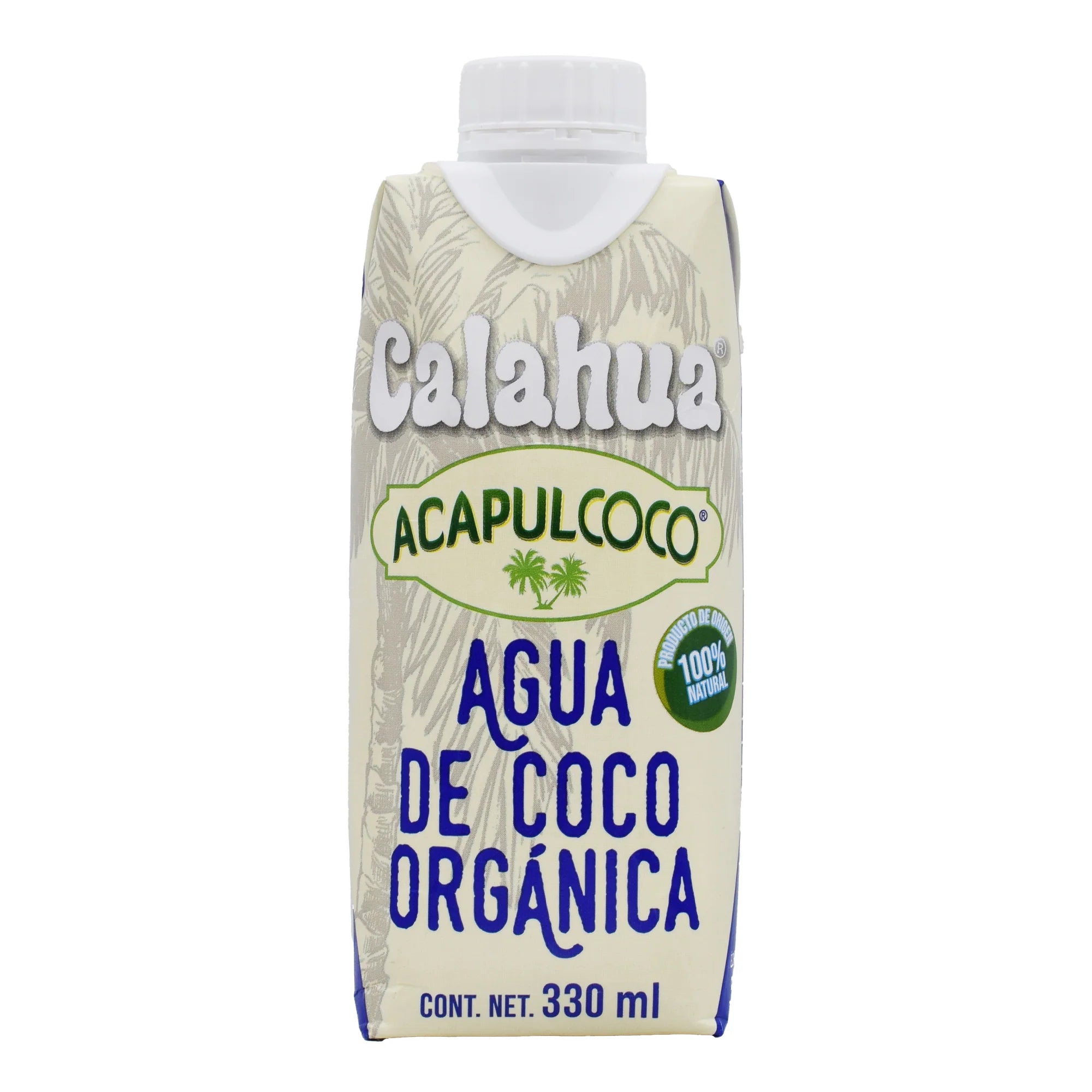 Agua de coco orgánica Calahua