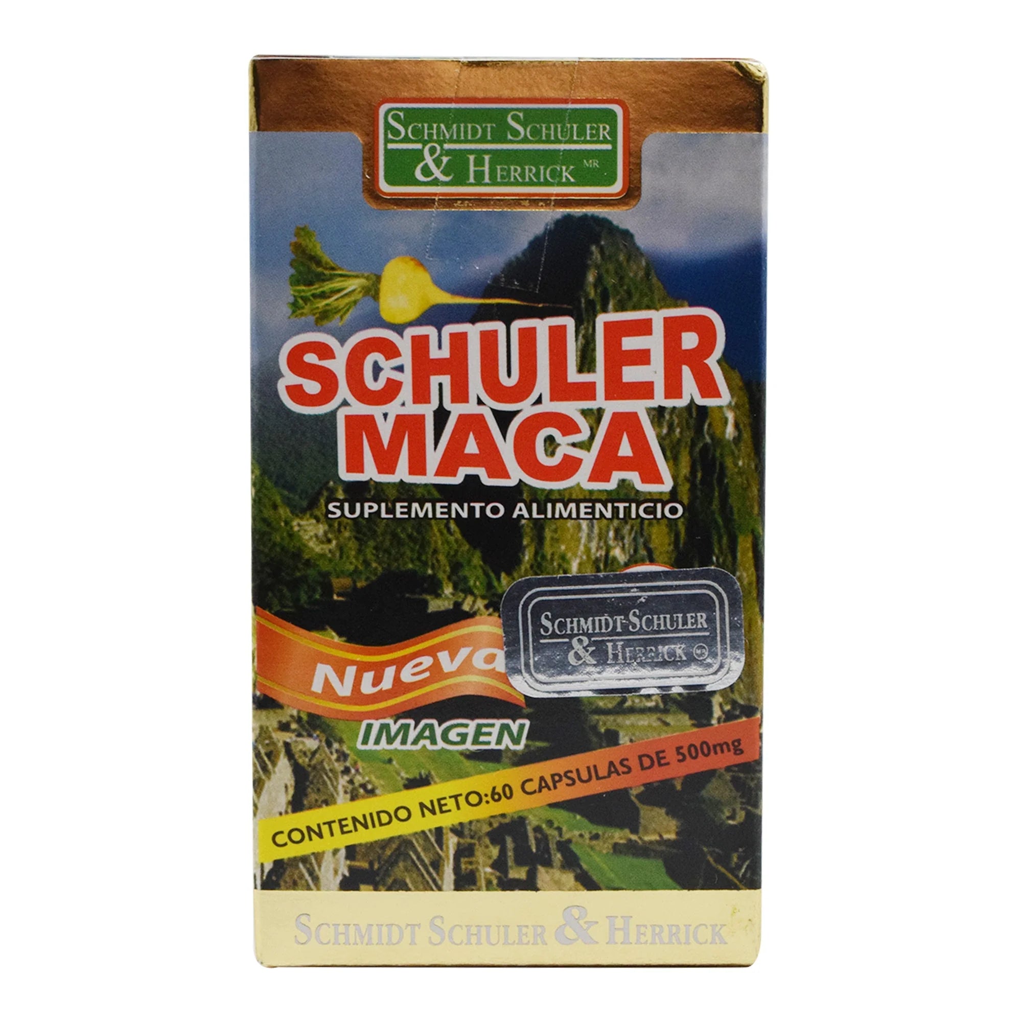 Schuler maca 60 tabs. 400 mg. SS&H