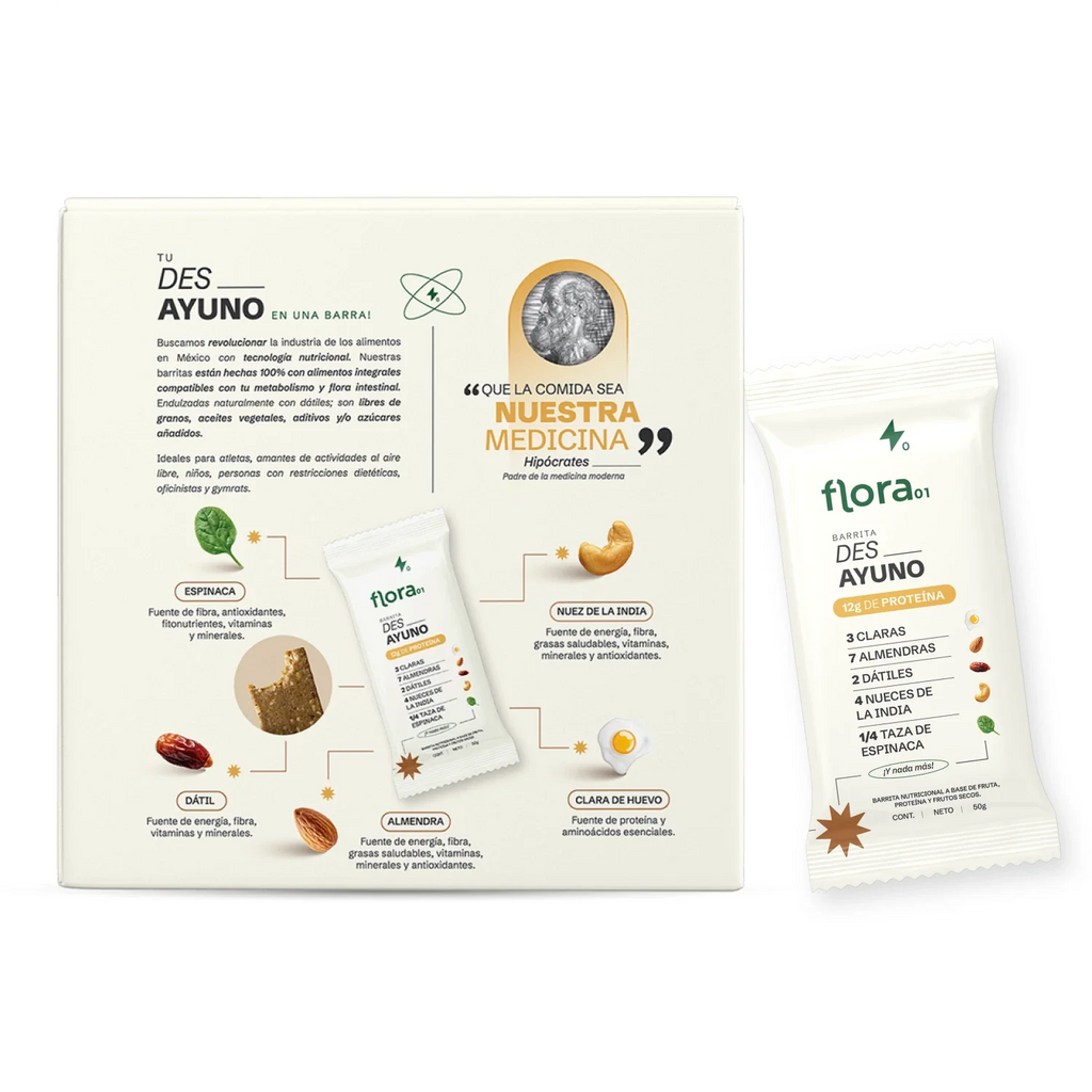 Caja barra de proteína des_ayuno natural