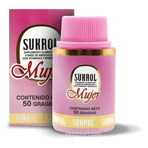 Sukrol vigor rosa C/50 ácido glutamico