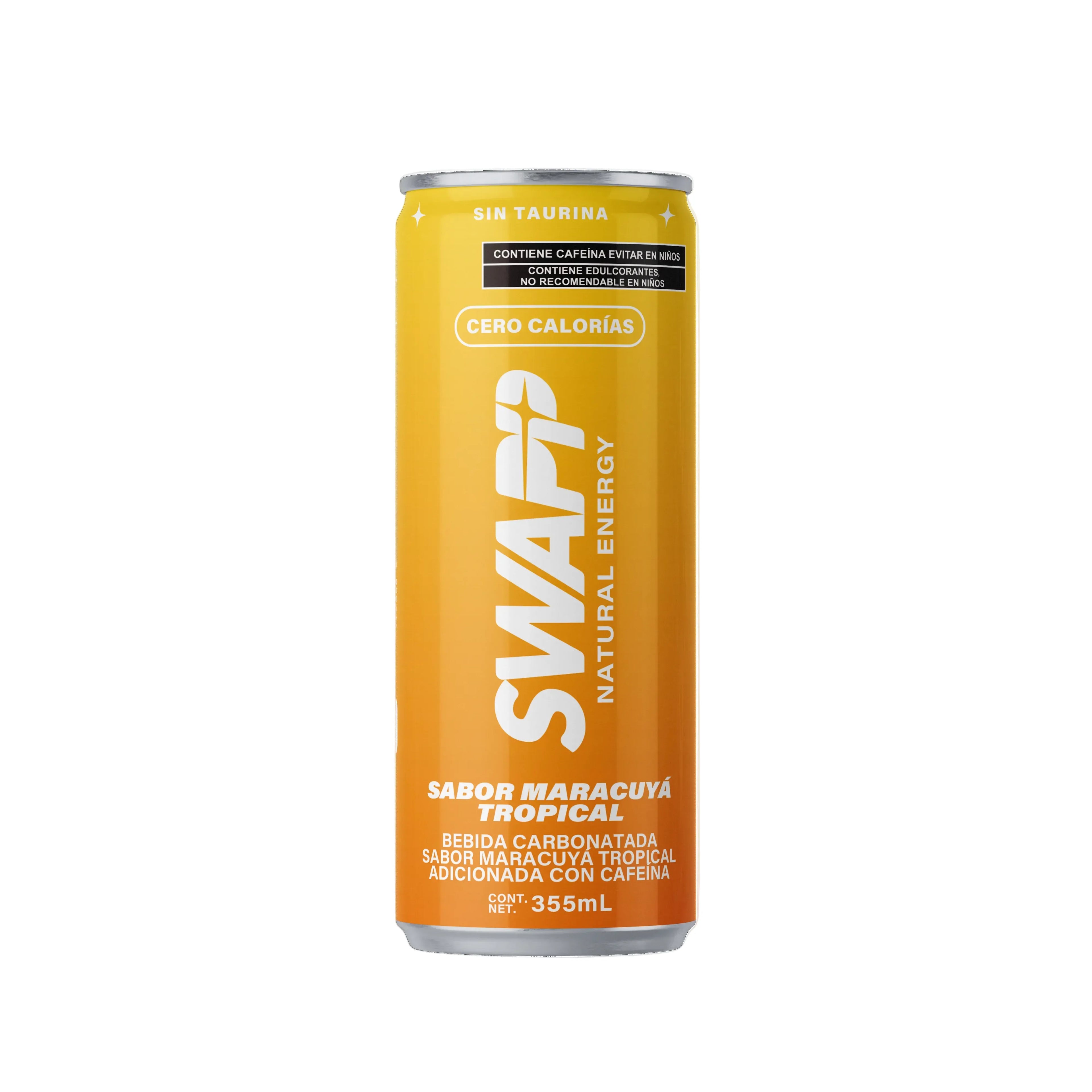 Bebida energética SWAPP maracuya tropical