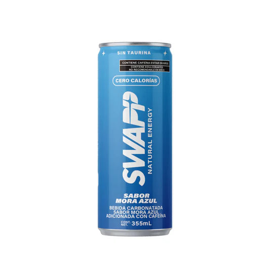 Bebida energética SWAPP mora azul