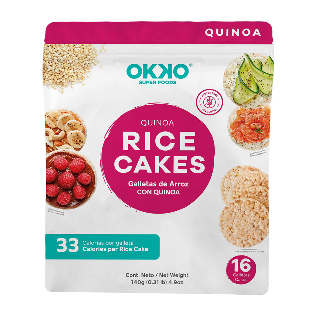 Rice cakes de arroz con quinoa