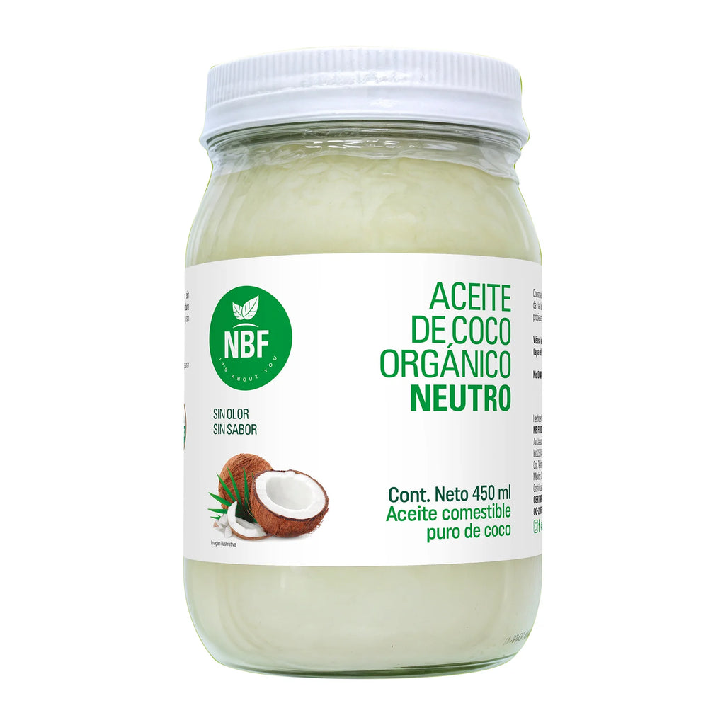 Aceite de coco neutro orgánico