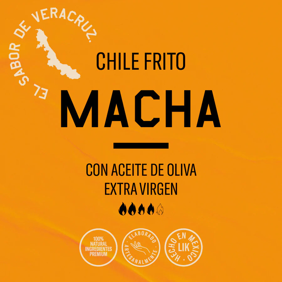 Salsa macha con cacahuate Lik