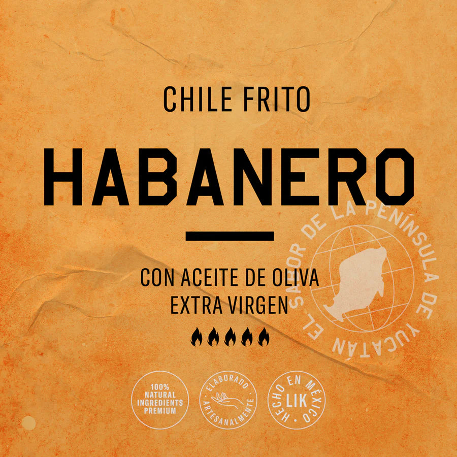 Chicharron de Habanero con Aceite de Oliva Lik