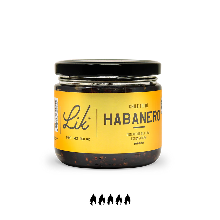 Chicharron de Habanero con Aceite de Oliva Lik