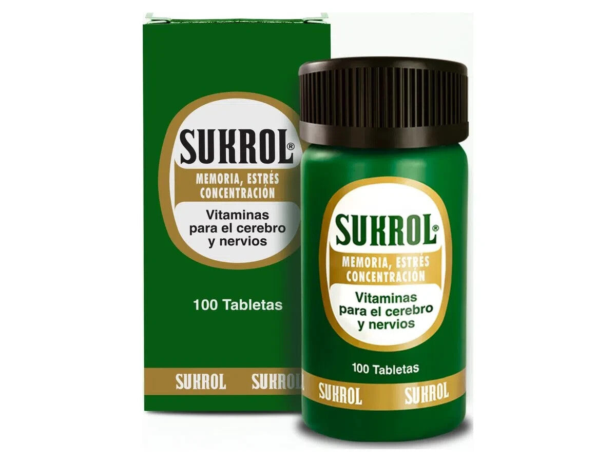 Sukrol verde 100 tabletas